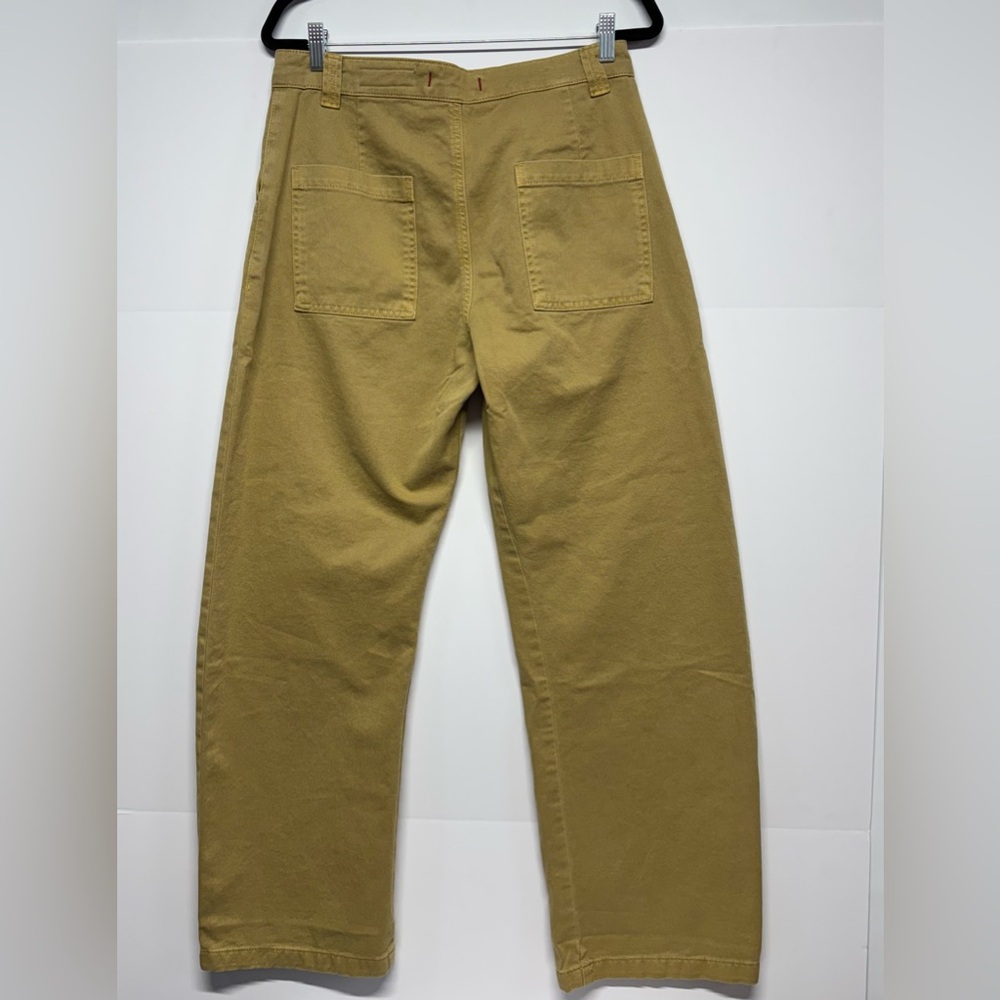 ✨Zara Chino Trouser Pants Wide Leg Size 28 - Picture 2 of 15